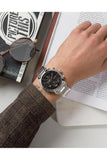  Shop Authentic Hugo Boss Grand Prix Black Dial Silver Steel Strap Watch for Men - 1513477 - Luxxuri