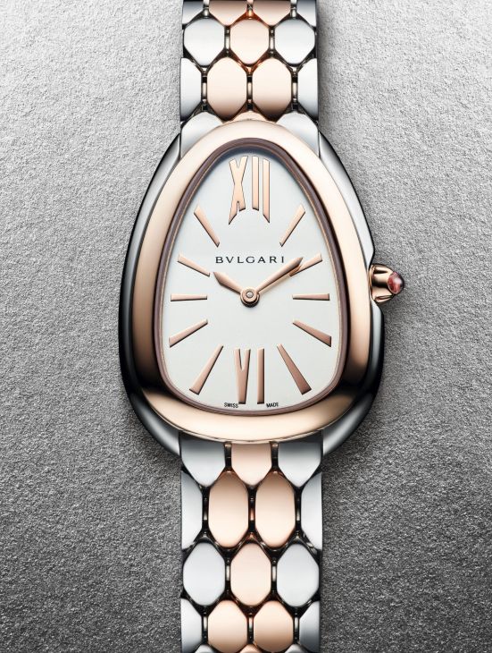  Shop Authentic Bvlgari Serpenti Seduttori White Dial Two Tone Steel Strap Watch for Women - SERPENTI103277 - Luxxuri