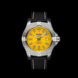  Shop Authentic Breitling Avenger Automatic 45 Seawolf Yellow Dial Black Nylon Strap Watch for Men - A17319101I1X1 - Luxxuri