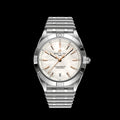 Breitling Chronomat 36 Mother of Pearl Dial Silver Steel Strap Watch for Women - A10380101A4A1
