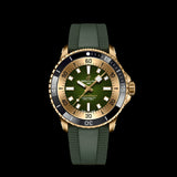  Shop Authentic Breitling Superocean Automatic 42 Green Dial Green Rubber Strap Watch for Men - N17375201L1S1 - Luxxuri