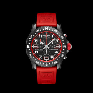  Shop Authentic Breitling Endurance Pro Black Dial Red Rubber Strap Watch for Men - X82310D91B1S1 - Luxxuri