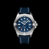  Shop Authentic Breitling Avenger Automatic 43 Blue Dial Blue Nylon Strap Watch for Men - A17318101C1X1 - Luxxuri