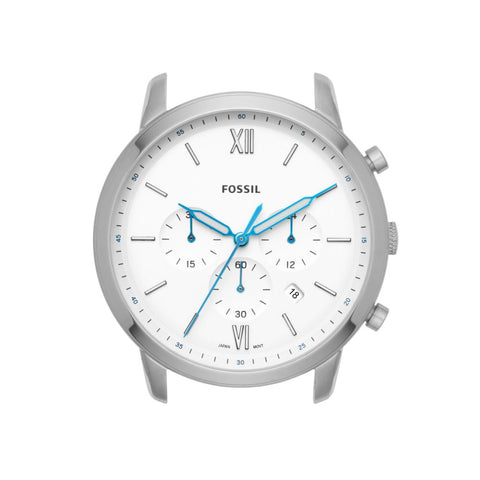  Shop Authentic Fossil Neutra Chronograph White Dial Silver Steel Strap Watch for Men - FS5433 - Luxxuri