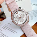  Shop Authentic Michael Kors Jessa Quartz Silver Dial Pink Silicone Strap Watch For Women - MK7268 - Luxxuri