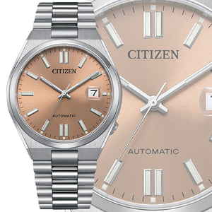  Shop Authentic Citizen x Pantone Automatic Warm Sand Dial Silver Steel Strap Watch For Men - NJ0158-89Y - Luxxuri