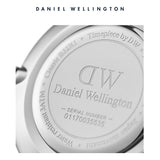  Shop Authentic Daniel Wellington Classic Petite Reading White Dial Black Leather Strap Watch For Women - DW00100185 - Luxxuri