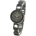 Coach Park Swarovski Crystals Black Dial Black Steel Strap Watch for Women - 14503564