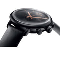 Shop Authentic Calvin Klein High Noon Black Dial Black Leather Strap Watch for Men - K8M274CB - Luxxuri