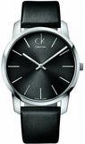  Shop Authentic Calvin Klein City Black Dial Black Leather Strap Watch for Men - K2G21107 - Luxxuri