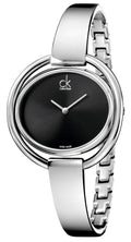  Shop Authentic Calvin Klein Impetuous Black Dial Silver Steel Strap Watch for Women - K4F2N111 - Luxxuri