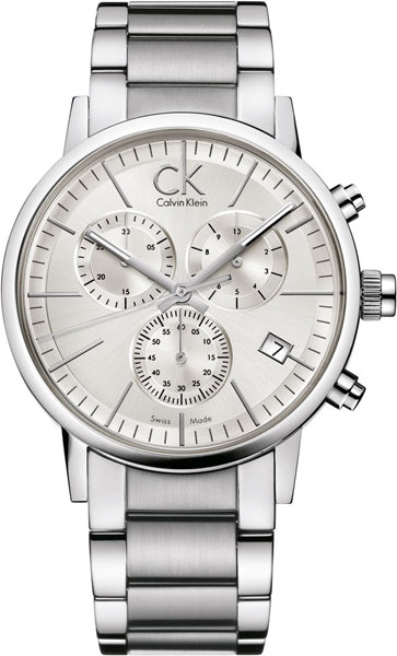  Shop Authentic Calvin Klein Post Minimal White Dial Silver Steel Strap Watch for Men - K7627126 - Luxxuri