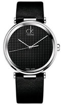  Shop Authentic Calvin Klein Sight Black Dial Black Leather Strap Watch for Men - K1S21102 - Luxxuri