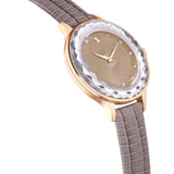  Shop Authentic Swarovski Octea Nova Beige Dial Grey Leather Strap Watch for Women - 5649999 - Luxxuri