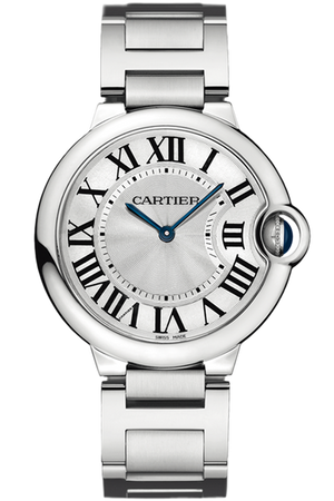  Shop Authentic Cartier Ballon Bleu De Cartier Silver Dial Silver Steel Strap Watch for Women - W69011Z4 - Luxxuri
