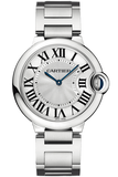  Shop Authentic Cartier Ballon Bleu De Cartier Silver Dial Silver Steel Strap Watch for Women - W69011Z4 - Luxxuri