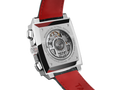 Tag Heuer Monaco Calibre 12 Final Edition Chronograph Grey Dial Black Leather Strap Watch for Men - CAW211J.FC6476