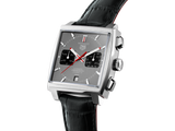 Shop Authentic Tag Heuer Monaco Calibre 12 Final Edition Chronograph Grey Dial Black Leather Strap Watch for Men - CAW211J.FC6476 - Luxxuri
