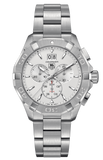  Shop Authentic Tag Heuer Aquaracer White Dial Silver Steel Strap Watch for Men - CAY1111.BA0927 - Luxxuri