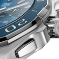  Shop Authentic Tag Heuer Aquaracer Blue Dial SIlver Steel Strap Watch for Men - CAY111B.BA0927 - Luxxuri