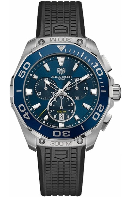  Shop Authentic Tag Heuer Aquaracer Blue Dial Watch for Men - CAY111B.FT6041 - Luxxuri
