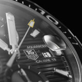  Shop Authentic Tag Heuer Aquaracer Automatic Chronograph Black Dial Black Nylon Strap Watch for Men - CAY211A.FC6361 - Luxxuri