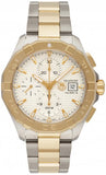  Shop Authentic Tag Heuer Aquaracer Caliber 16 Automatic White Dial Two Tone Steel Strap Watch for Men - CAY2121.BB0923 - Luxxuri
