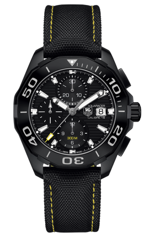  Shop Authentic Tag Heuer Aquaracer PVD Black Dial Watch for Men - CAY218A.FC6361 - Luxxuri