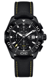  Shop Authentic Tag Heuer Aquaracer PVD Black Dial Watch for Men - CAY218A.FC6361 - Luxxuri