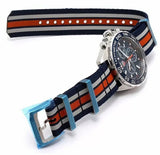  Shop Authentic Tag Heuer Formula 1 Quartz Chronograph Blue Dial Two Tone NATO Strap Watch for Men - CAZ1010.FC8196 - Luxxuri