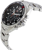  Shop Authentic Tag Heuer Senna Chronograph Special Edition Black Dial Silver Steel Strap Watch for Men - CAZ1015.BA0883 - Luxxuri