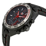  Shop Authentic Tag Heuer Formula 1 Ayrton Senna Limited Edition Black Dial Two Tone Rubber Strap Watch for Men - CAZ1019.FT8027 - Luxxuri