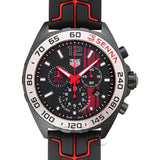  Shop Authentic Tag Heuer Formula 1 Senna Special Edition Black Dial Two Tone Rubber Strap Watch for Men - WAZ1014.FT8027 - Luxxuri