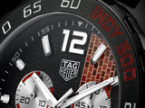  Shop Authentic Tag Heuer Formula 1 Indy 500 Limited Edition Chronograph Black Dial Black Rubber Strap Watch for Men - CAZ101AD.FT8024 - Luxxuri