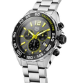 Tag Heuer Formula 1 Chronograph Grey Dial Silver Steel Strap Watch for Men - CAZ101AG.BA0842