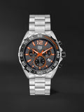  Shop Authentic Tag Heuer Formula 1 Chronograph Ceramic Black Dial Silver Steel Strap Watch for Men - CAZ101AH.BA0842 - Luxxuri