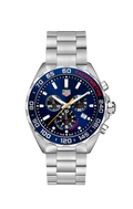  Shop Authentic Tag Heuer Formula 1 Red Bull Racing Chronograph Blue Dial Silver Steel Strap Watch for Men - CAZ101AK.BA0842 - Luxxuri