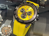  Shop Authentic Tag Heuer Formula 1 Chronograph Yellow Dial Yellow Rubber Strap Watch for Men - CAZ101AM.FT8054 - Luxxuri