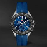  Shop Authentic Tag Heuer Formula 1 Chronograph Blue Dial Blue Rubber Strap Watch for Men - CAZ101AV.FT8077 - Luxxuri