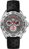  Shop Authentic Tag Heuer Formula 1 Manchester United Special Edition Grey Dial Black Silicone Strap Watch for Men - CAZ101M.FT8024 - Luxxuri