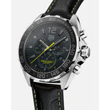  Shop Authentic Tag Heuer Formula 1 Aston Martin Black Dial Black Leather Strap Watch for Men - CAZ101P.FC8245 - Luxxuri