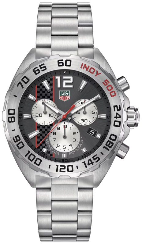  Shop Authentic Tag Heuer Formula 1 Chronograph Grey Dial Silver Steel Strap Watch for Men - CAZ1114.BA0877 - Luxxuri