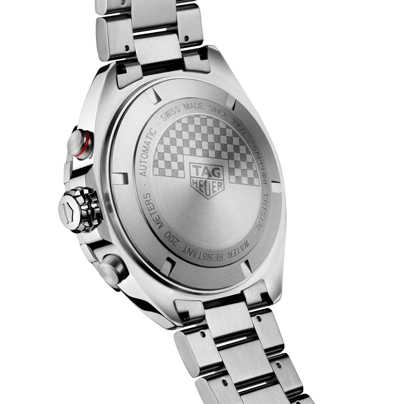 Tag Heuer Formula 1 Calibre 16 Automatic Chronograph Black Dial Silver Steel Strap Watch for Men - CAZ2010.BA0876