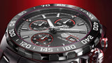  Shop Authentic Tag Heuer Formula 1 Chronograph Senna Grey Dial Silver Steel Strap Watch for Men - CAZ201D.BA0633 - Luxxuri