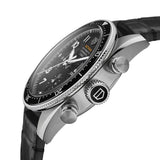  Shop Authentic Tag Heuer Autavia Chronometer Flyback Automatic Chronograph Black Dial Black Leather Strap Watch for Men - CBE511A.FC8279 - Luxxuri