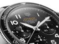 Tag Heuer Autavia Chronometer Flyback Automatic Chronograph Black Dial Black Leather Strap Watch for Men - CBE511A.FC8279