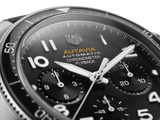  Shop Authentic Tag Heuer Autavia Chronometer Flyback Automatic Chronograph Black Dial Black Leather Strap Watch for Men - CBE511A.FC8279 - Luxxuri