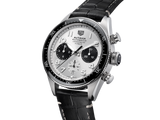  Shop Authentic Tag Heuer Autavia Chronometer Flyback Chronograph Silver Dial Black Leather Strap Watch for Men - CBE511B.FC8279 - Luxxuri