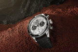  Shop Authentic Tag Heuer Autavia Chronometer Flyback Chronograph Silver Dial Black Leather Strap Watch for Men - CBE511B.FC8279 - Luxxuri