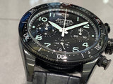  Shop Authentic Tag Heuer Autavia Chronometer Flyback Chronograph Black Dial Black Leather Strap Watch for Men - CBE511C.FC8280 - Luxxuri